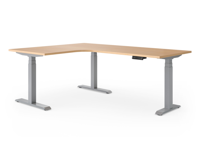 Desktopia Edge - Elektrisch höhenverstellbarer Eckschreibtisch - 1